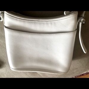 Coach White Purse Vintage
